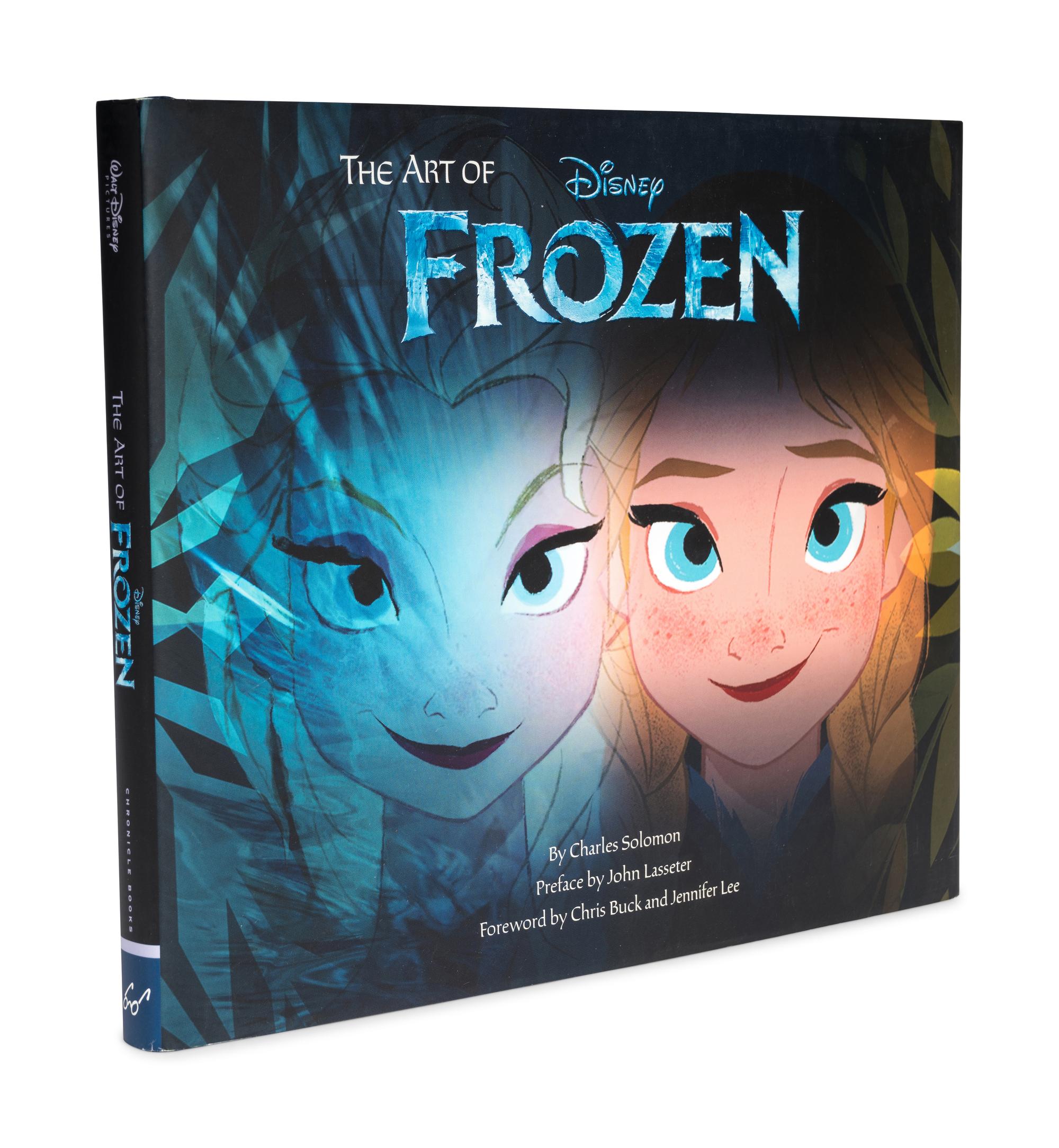 (Animation) A group of 5 art books from Disney and Pixar animated films, comprising: