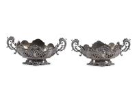 A Pair of German Silver Bowls