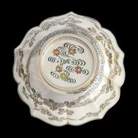 An Unusual Japanese Plique a Jour Silver 'Maple Leaves' Bowl, Attributed to Namikawa Yasuyuki