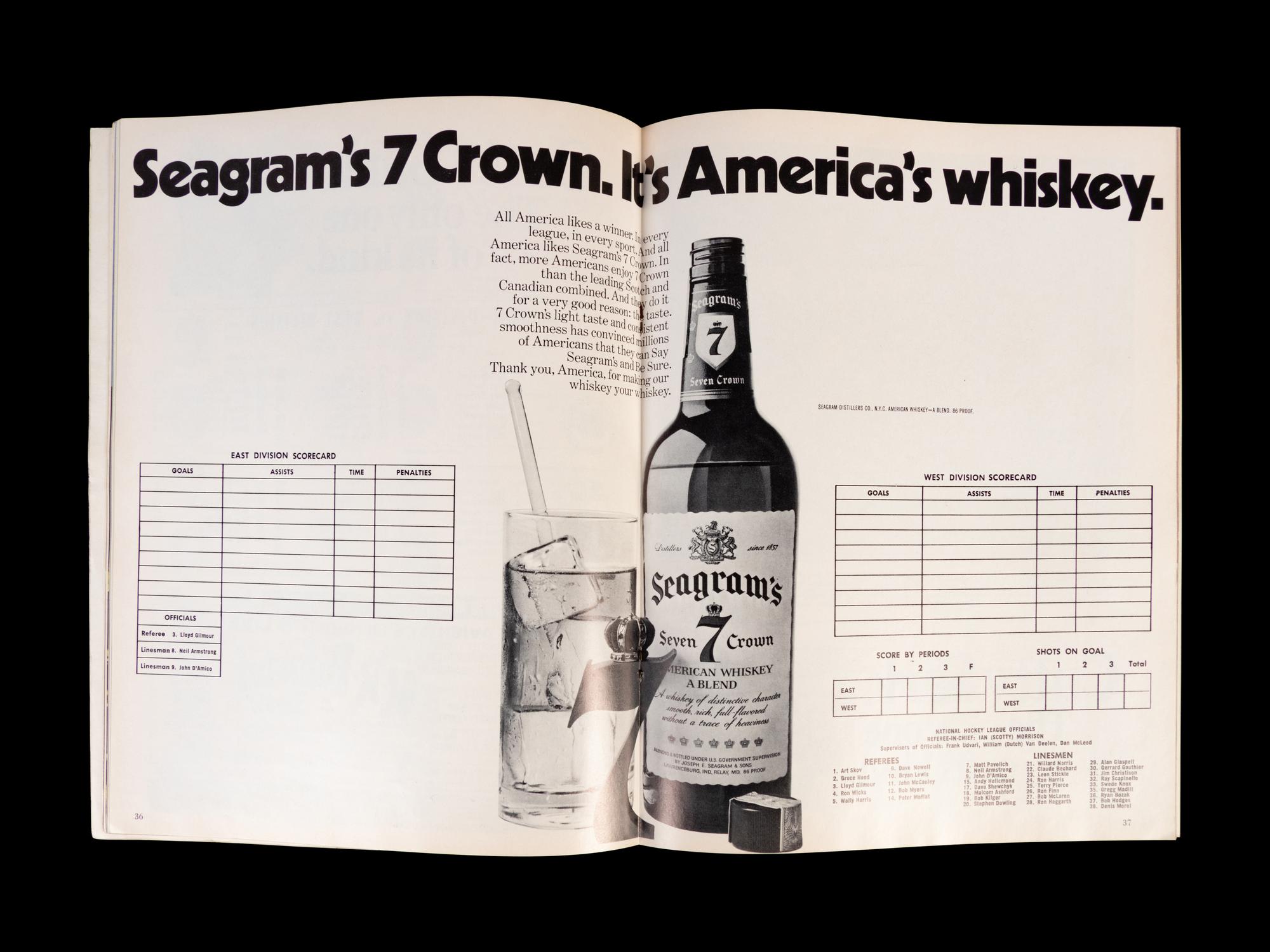 A Group of 1973 NHL All-Star Game Madison Square Garden Items,