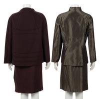 Two Chado Ralph Rucci Skirt Suits, 2000-10s