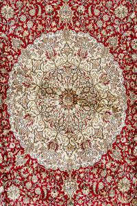 A Kashmir Silk Rug