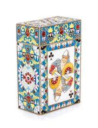 A Russian Silver-Gilt and Enamel Card Box, Spurious marks of Fedor Ruckert, Moscow, early 20th century, the box decorated with polychro