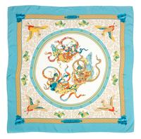 An Hermes 90cm Silk Scarf, 36"x36".