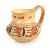 Pitcher in the style of Nampeyo Height 6 1/2 x 8 inches