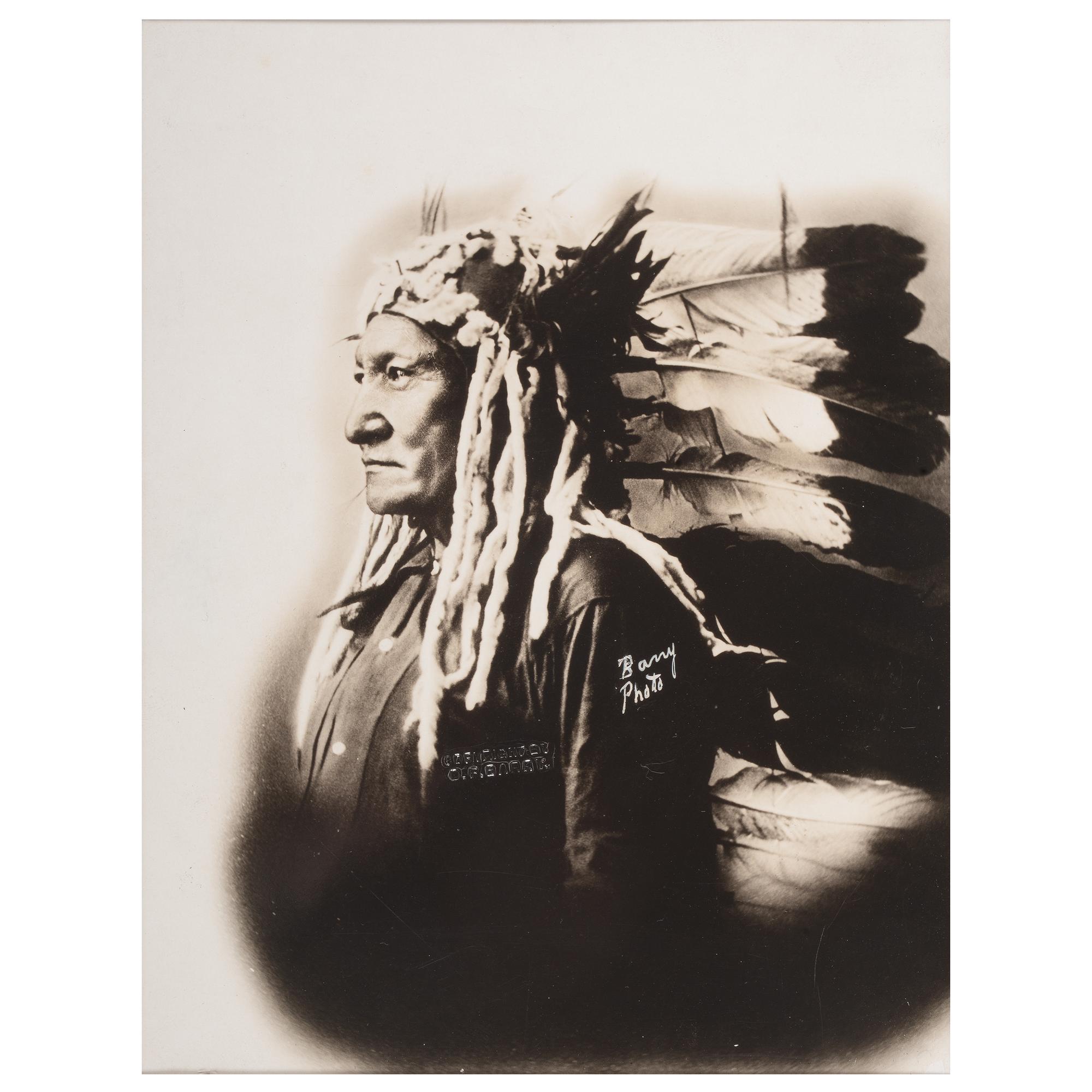Sitting Bull Photograph by D.F. Barry