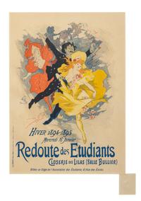 Redoute des Étudiants from Les Maitres de L'Affiche, 1897