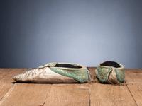 Kiowa Beaded Hide Moccasins