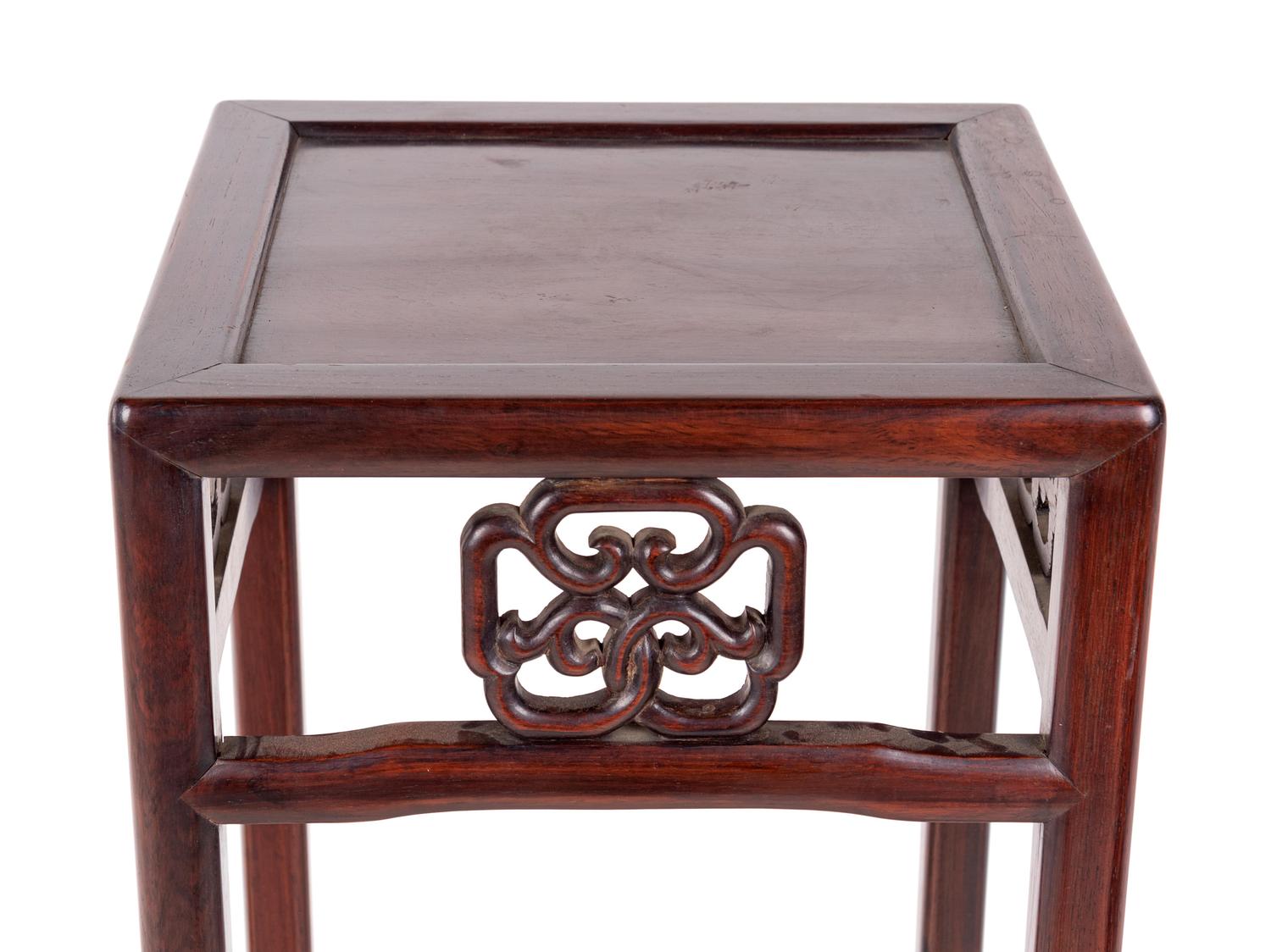 Two Chinese Square Stands
