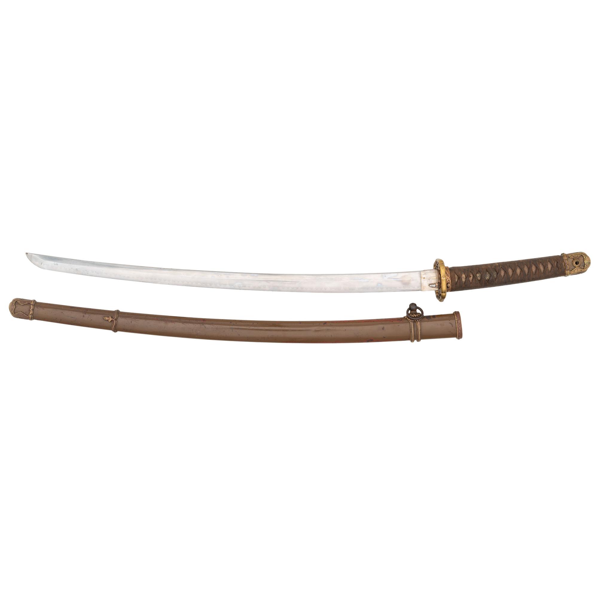 Signed WWII-era Japanese Shin Gunto