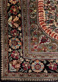 A Qum Wool Rug