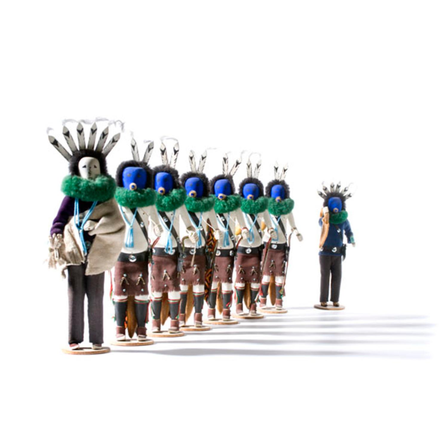 Navajo Carved Yeibichai Dancers