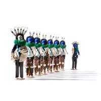 Navajo Carved Yeibichai Dancers