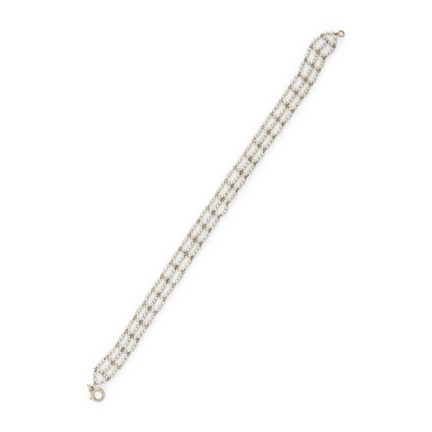 Belle Epoque, Seed Pearl Bracelet