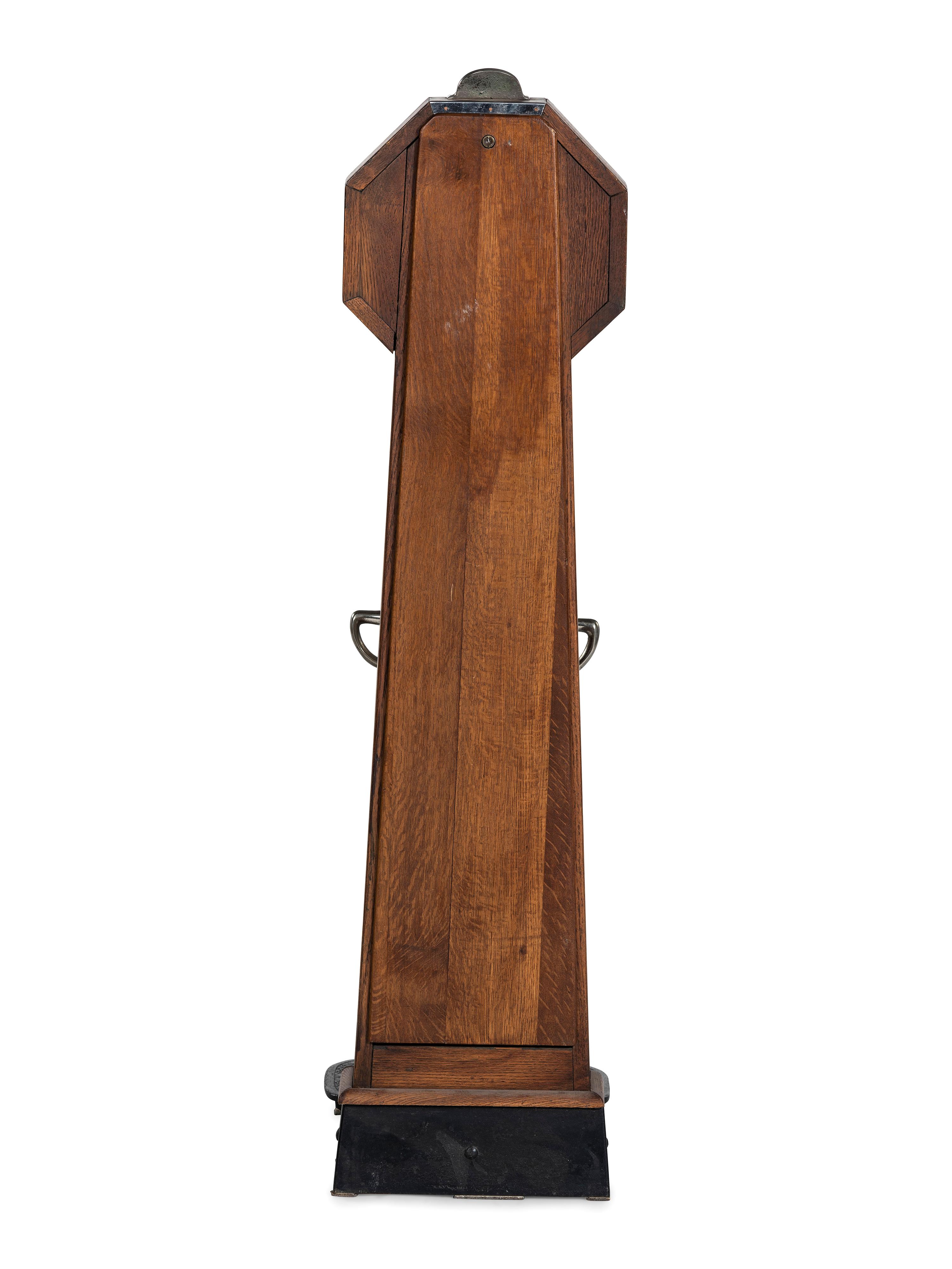 A One Cent Mills Novelty Co. Test Your Strength Floor Pull Machine