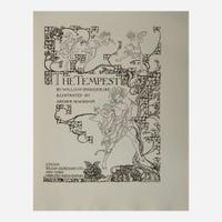 [Children's & Illustrated] [Rackham, Arthur] Shakespeare, William The Tempest