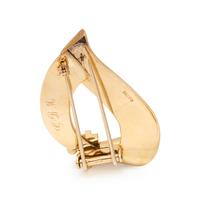 CARTIER, YELLOW GOLD BROOCH