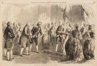 [FRANKLIN, Benjamin (1706-1790.] ANDREW, John, engraver. Franklin Presented at the French Court.