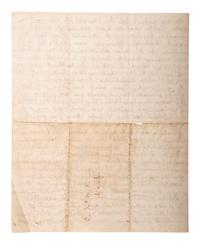 [CIVIL WAR - NAVY]. A group of 2 letters relating to the Kearsarge and Alabama , comprising:
