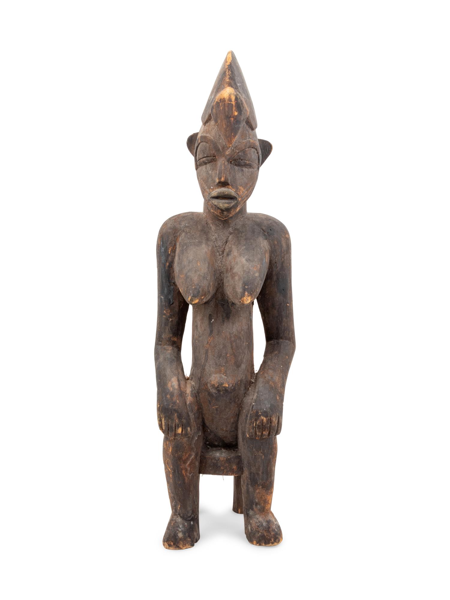 Four African Wood Figures