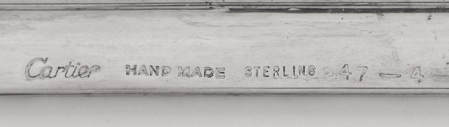A Cartier Silver Tray