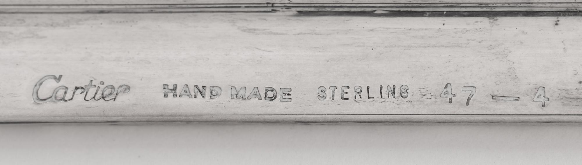 A Cartier Silver Tray