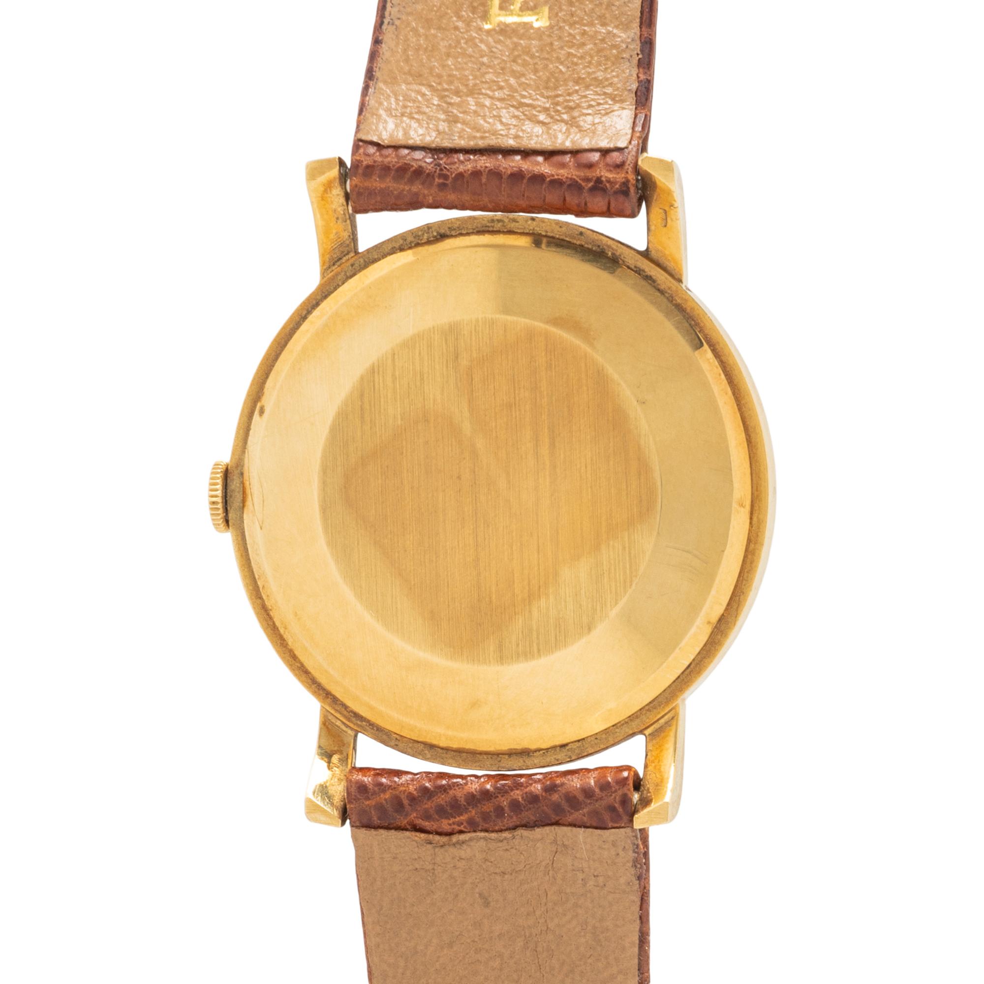 IWC, 18K YELLOW GOLD WATCH