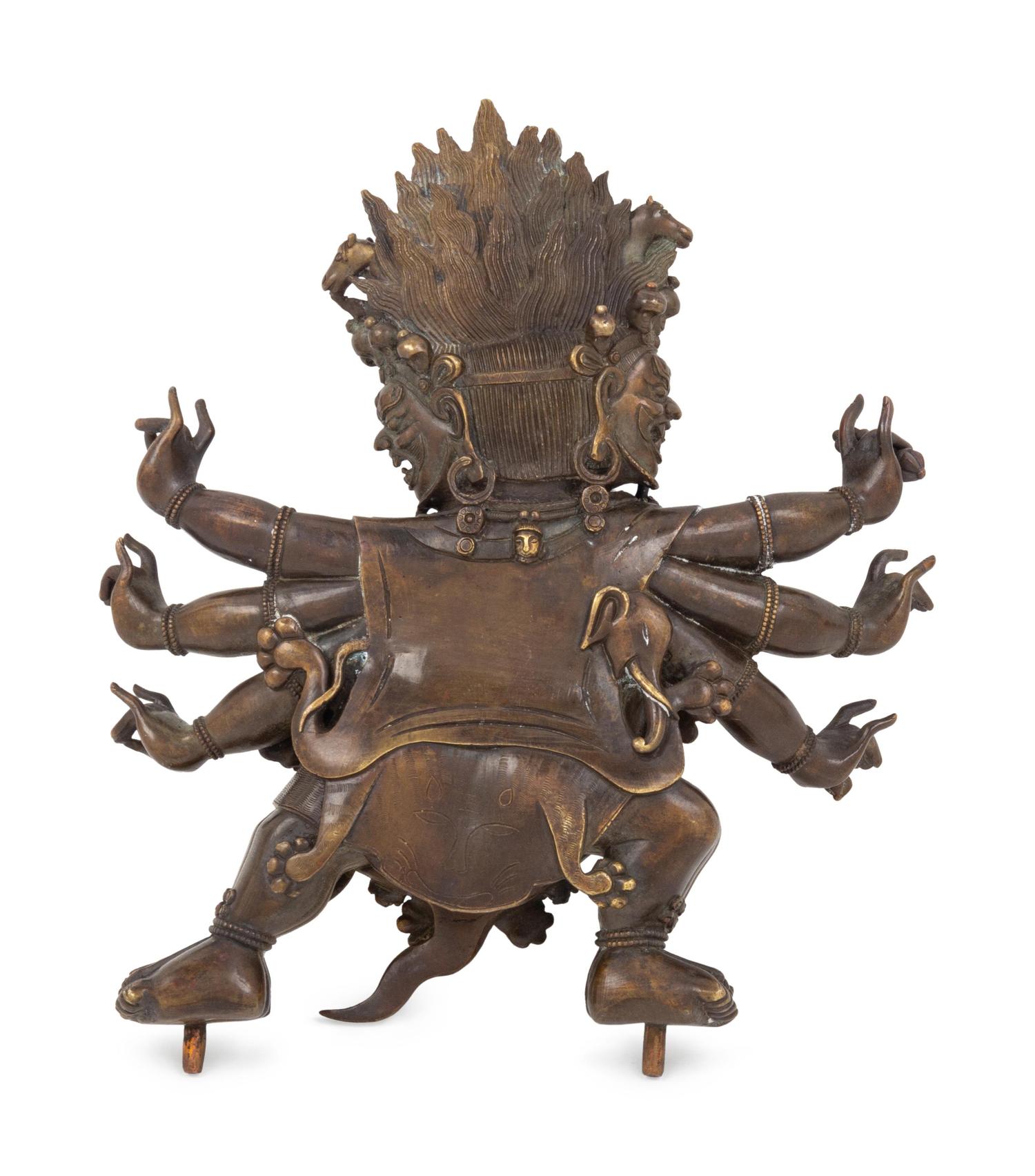 A Sino-Tibetan Bronze Figure