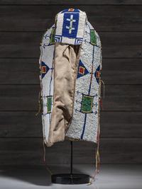 Sioux Beaded Hide Cradle