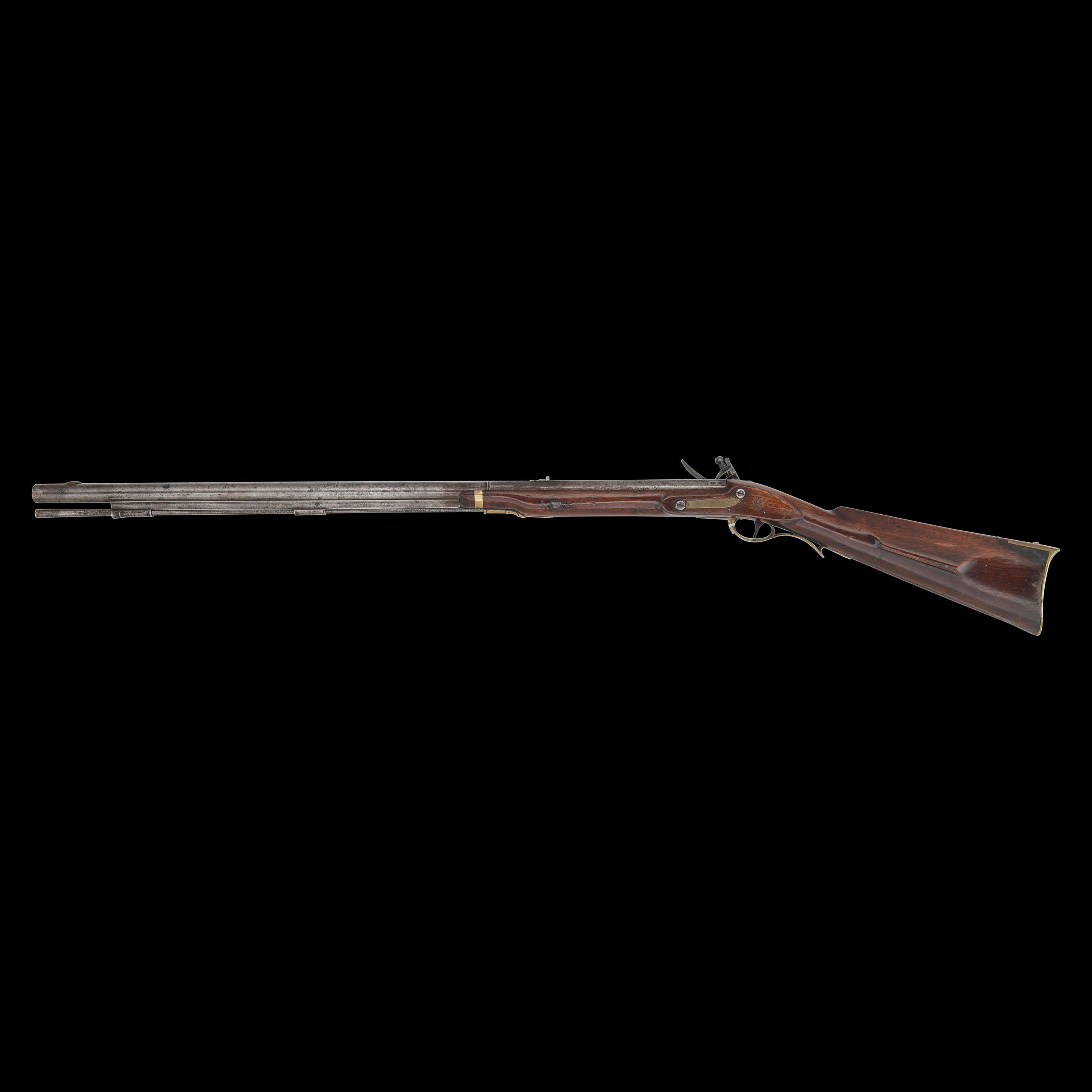 U.S. Model 1803 Harpers Ferry Transitional Rifle Dated 1816 in Original Flint