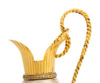 A Pair of Mexican Silver and Silver Gilt Cups and Pitcher — Tane, 20th Century