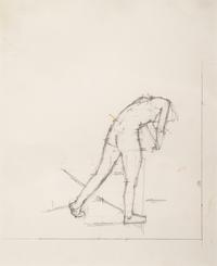 Study for "The Blue Towel ," 1982-1983