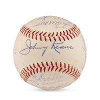 A 1962 St. Louis Cardinals Team Signed Autograph Baseball (Beckett Authentication Services)
