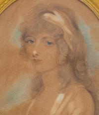 Richard Cosway (English, 1742-1821), A Portrait Miniature of Lady Elizabeth Clements