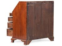 A Chippendale Walnut Slant Front Desk