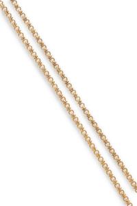 VAN CLEEF & ARPELS, YELLOW GOLD LONGCHAIN NECKLACE