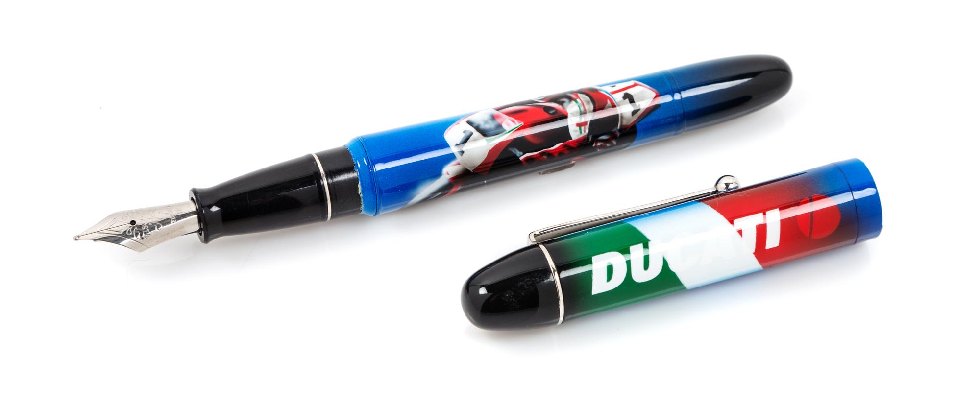 A Visconti Claudio Mazzi: Ducati Limited Edition Fountain Pen