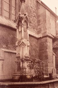 A group of three photographs depicting Swiss scenes ( [Lausanne, Suisse]; Fontaine a Berne (Suisse); Fontaine de Lausanne (Suisse) )