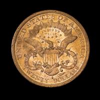 A United States 1878-S Liberty Head $20 Gold Coin