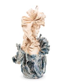 A Royal Dux Porcelain Bust