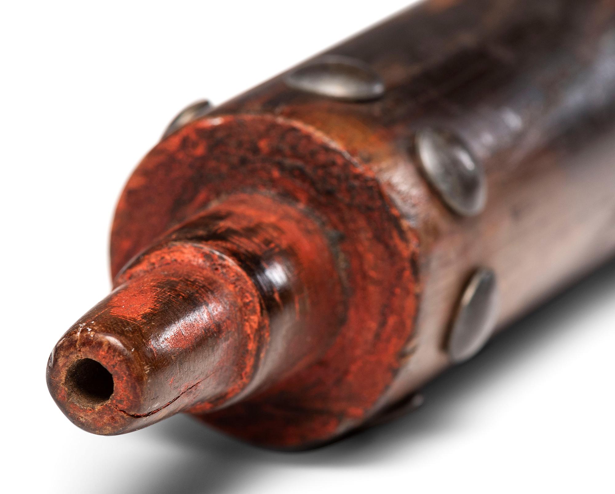 Plains Pipe, with Decorated Catlinite Bowl