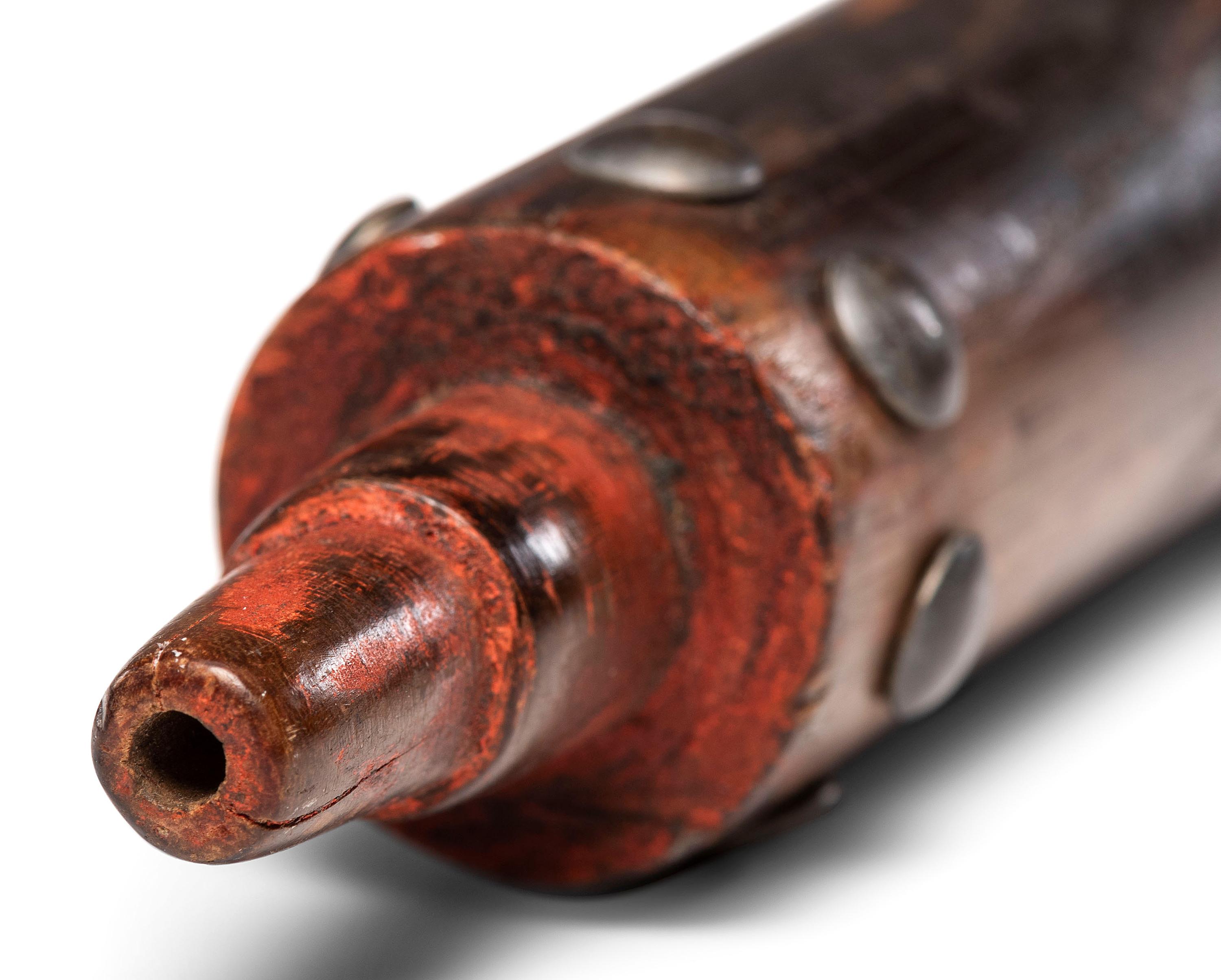 Plains Pipe, with Decorated Catlinite Bowl