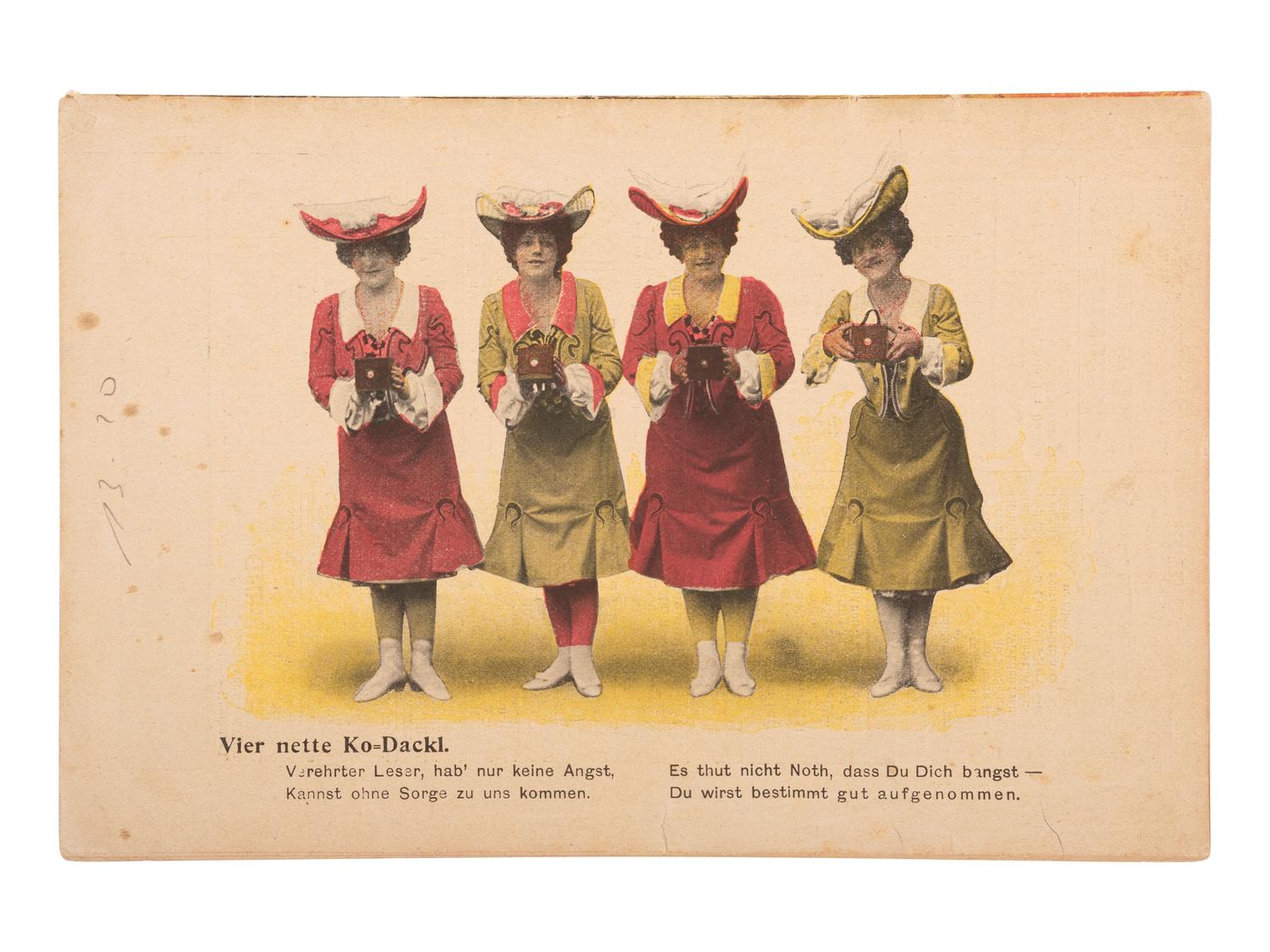 [EARLY PHOTOGRAPHY]. 11 photographic advertising imprints & puzzles, incl. E.&H.T. Anthony cover.