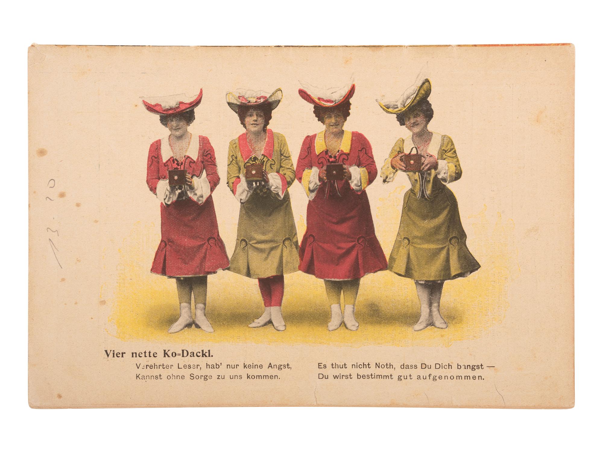 [EARLY PHOTOGRAPHY]. 11 photographic advertising imprints & puzzles, incl. E.&H.T. Anthony cover.
