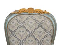 A Pair of Venetian Painted Armchairs