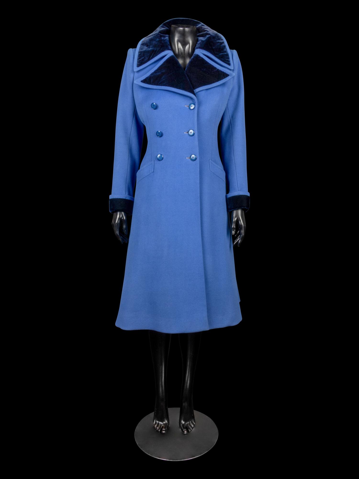 Yves Saint Laurent Haute Couture Coat From Ebony Fashion Fair, 1970s