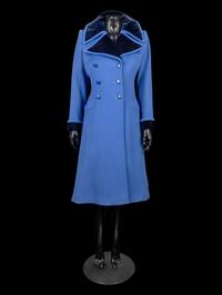 Yves Saint Laurent Haute Couture Coat From Ebony Fashion Fair, 1970s