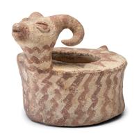 Hohokam Ram Effigy Bowl