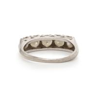 PLATINUM AND DIAMOND RING