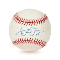 A Frank Thomas Signed Autograph Worth Baseball Bat and Official Major League Baseball (Beckett Authentication Services BAS Certified),